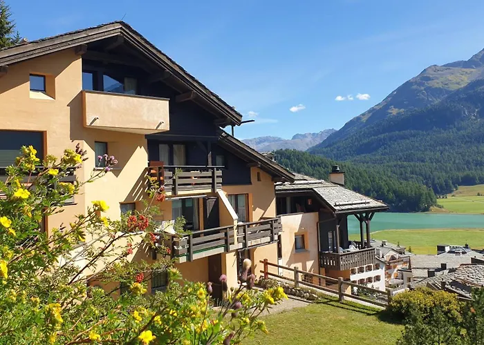 Chesa Bellaval, Haus Leivra 2 1 2-zimmerwohnung * Silvaplana