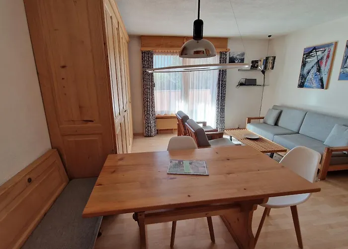 Apartman Chesa Bellaval, Haus Leivra 2 1 2-zimmerwohnung Silvaplana