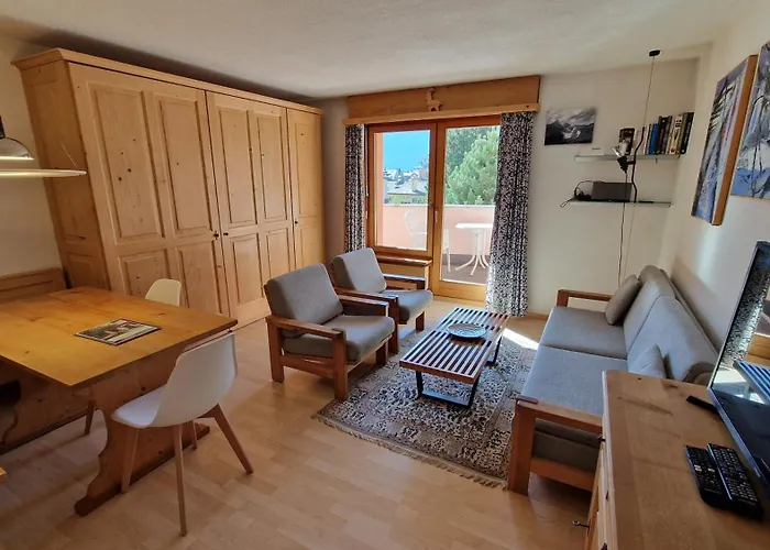 Chesa Bellaval, Haus Leivra 2 1 2-zimmerwohnung * Silvaplana